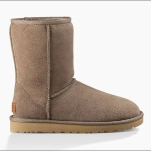 UGG CLASSIC SHORT II BOOT Stormy Grey water proof